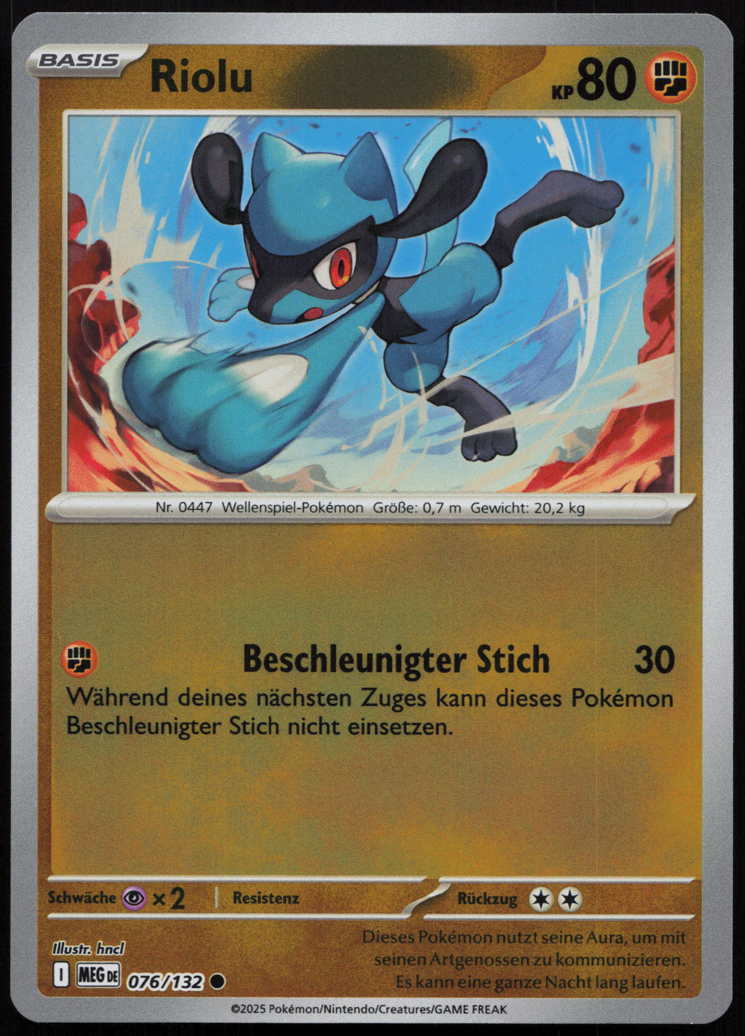 Riolu - Front