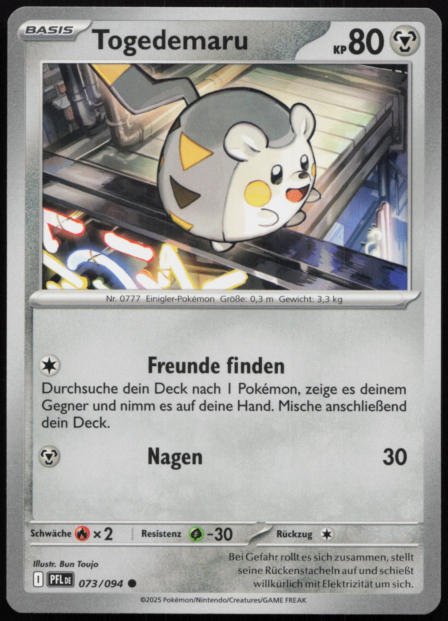 Togedemaru - Front