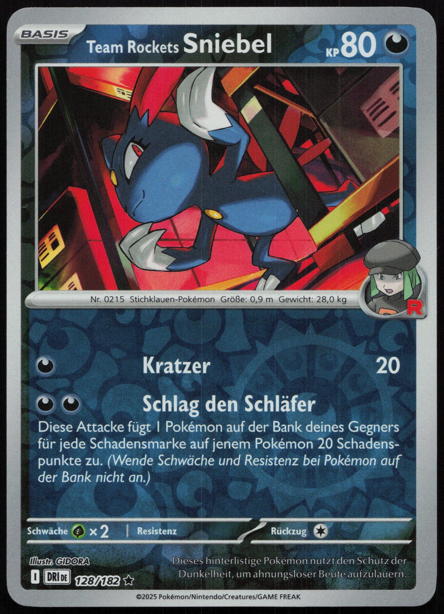 Team Rockets Sniebel - Front