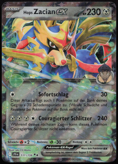 Hops Zacian ex - Front