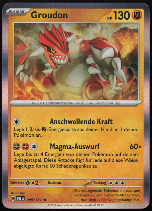 Groudon - Front