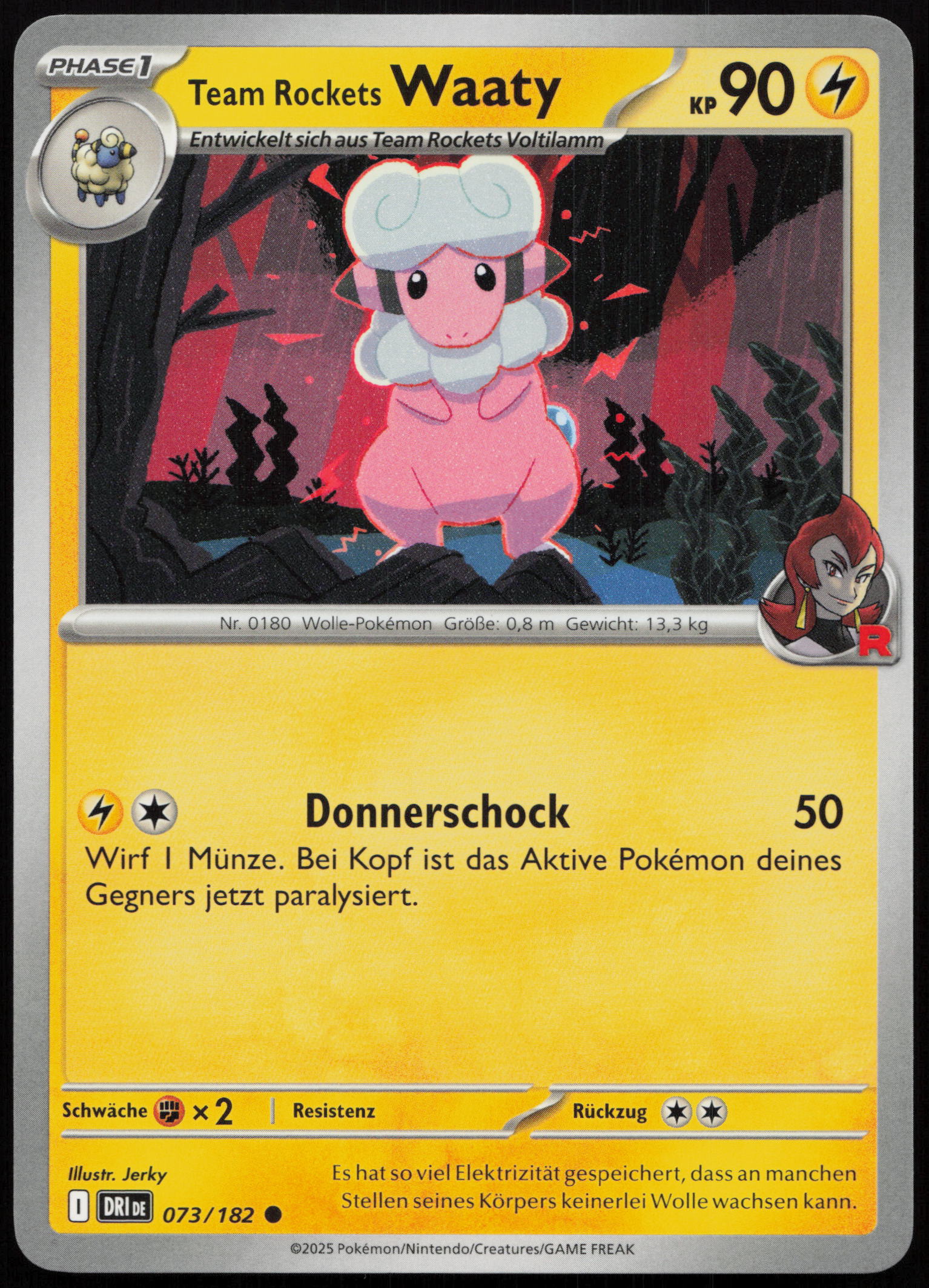 Team Rockets Waaty - Front