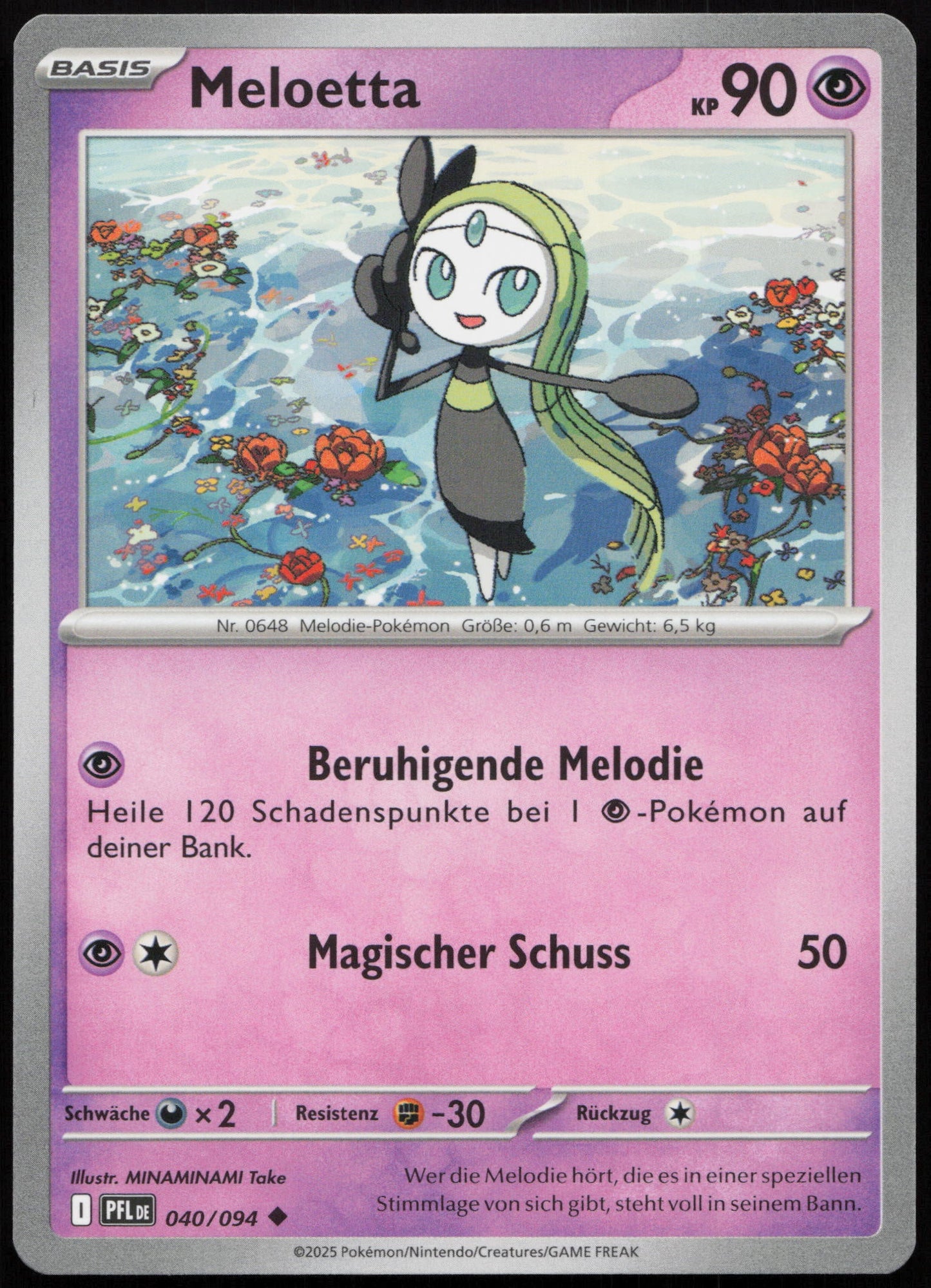 Meloetta - Front