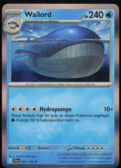 Wailord - Front