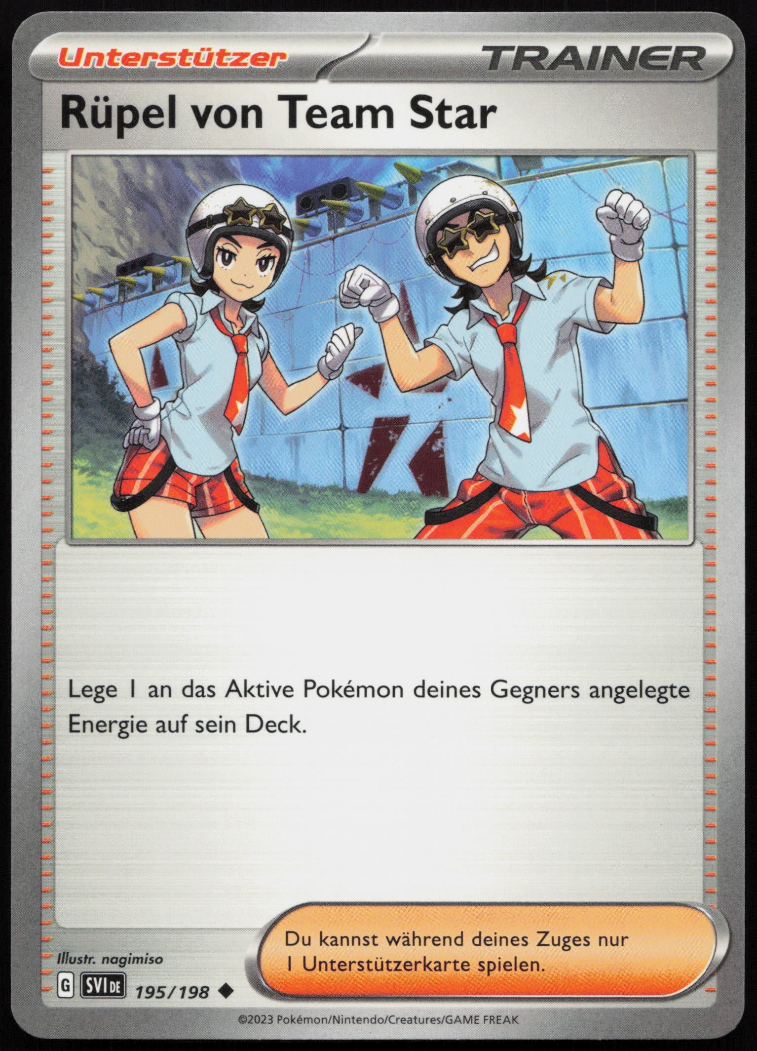 Rüpel von Team Star - Front