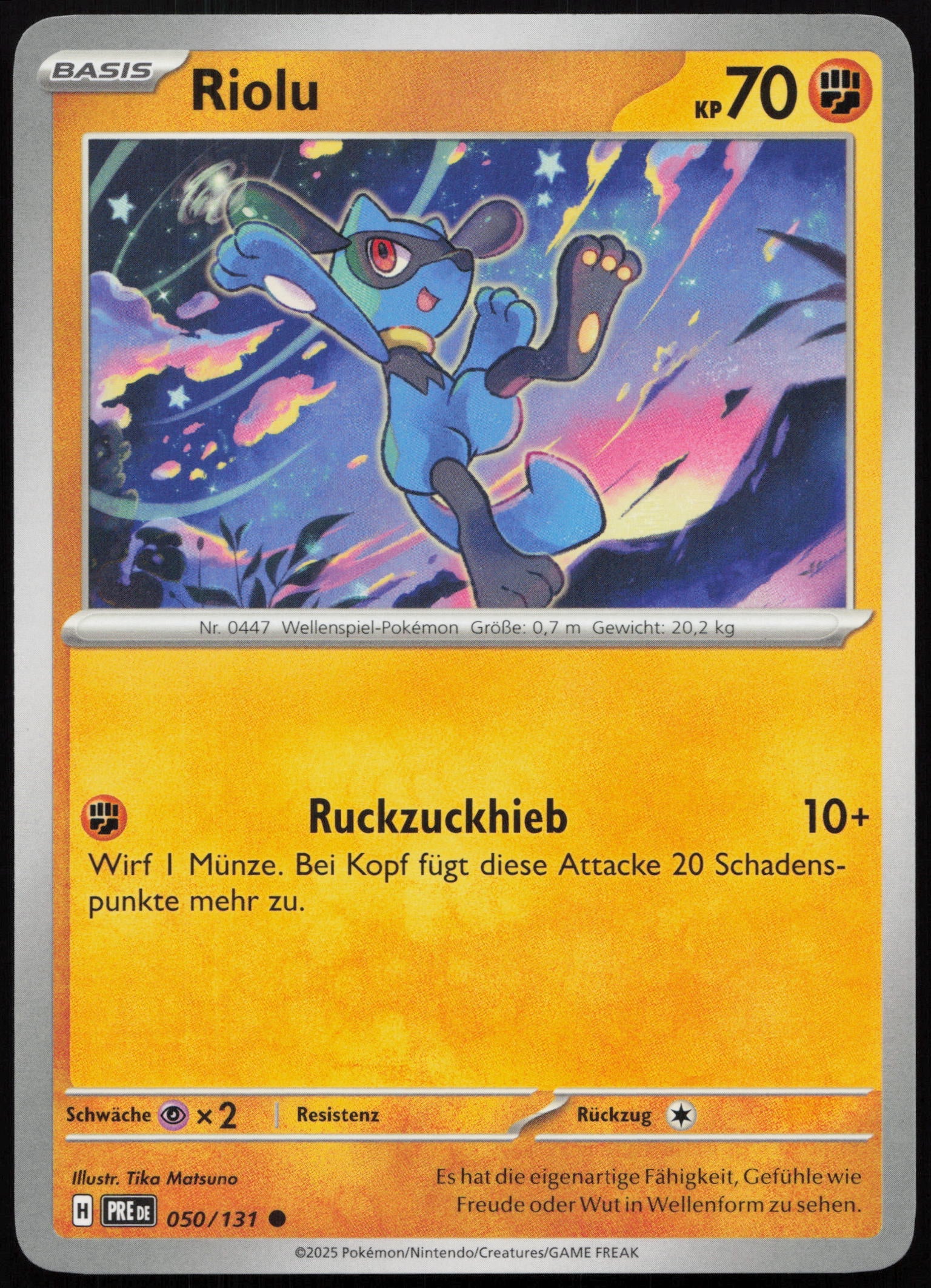 Riolu - Front