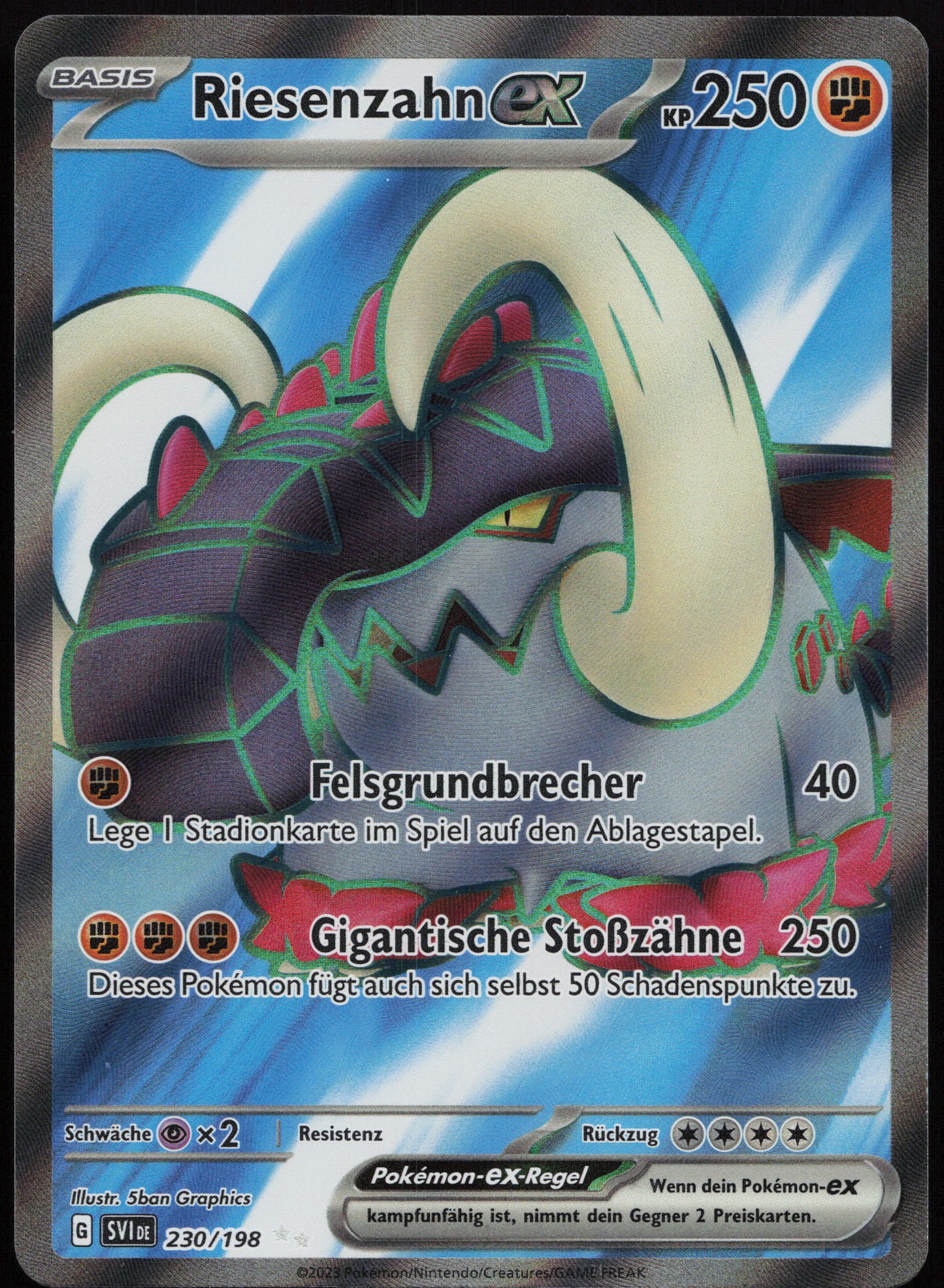 Riesenzahn ex - Front