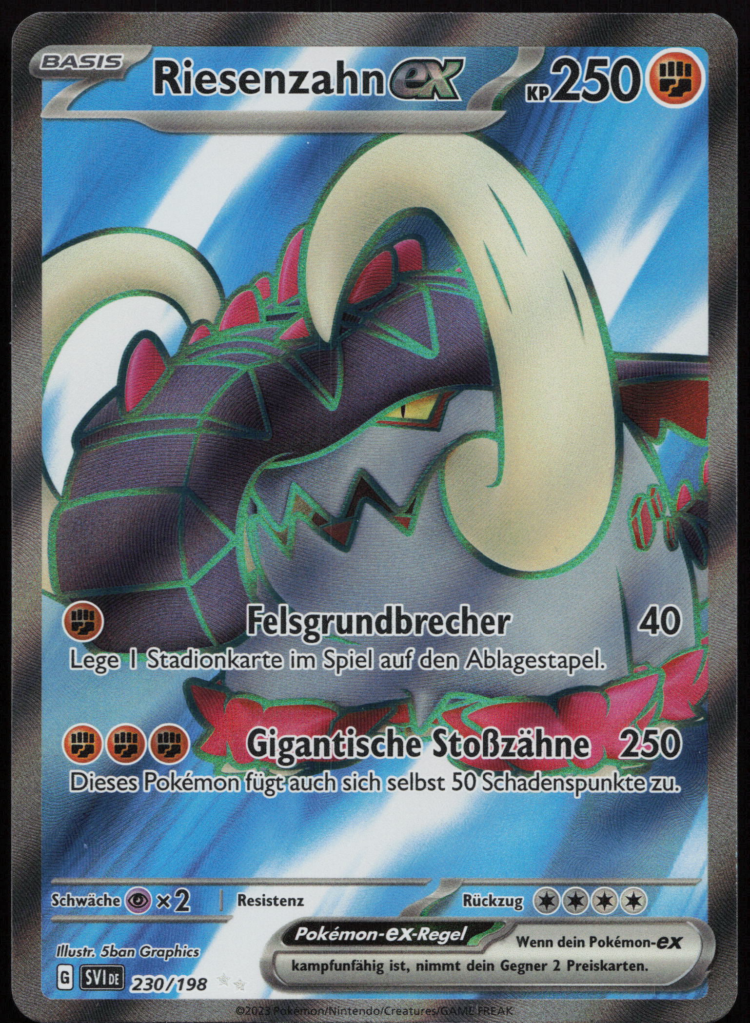 Riesenzahn ex - Front