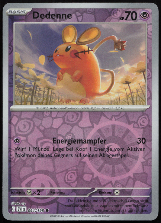 Dedenne - Front