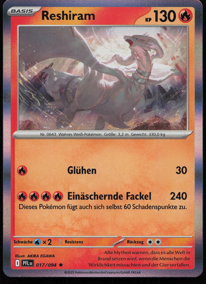 Reshiram - Front