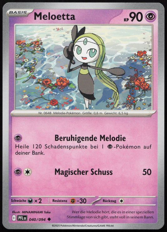 Meloetta - Front