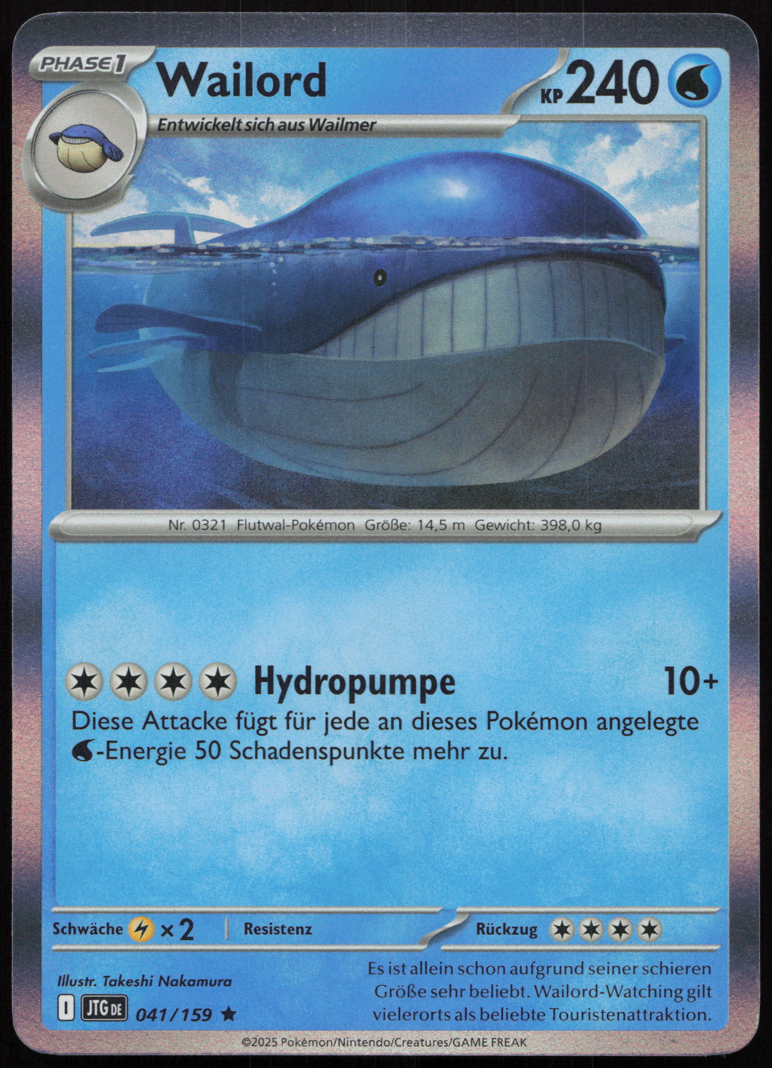 Wailord - Front