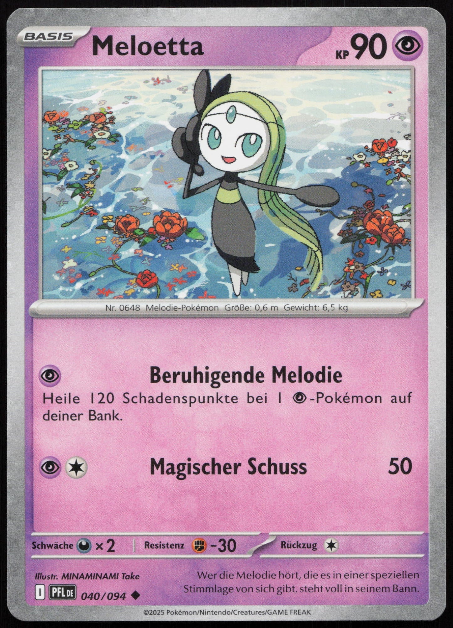 Meloetta - Front