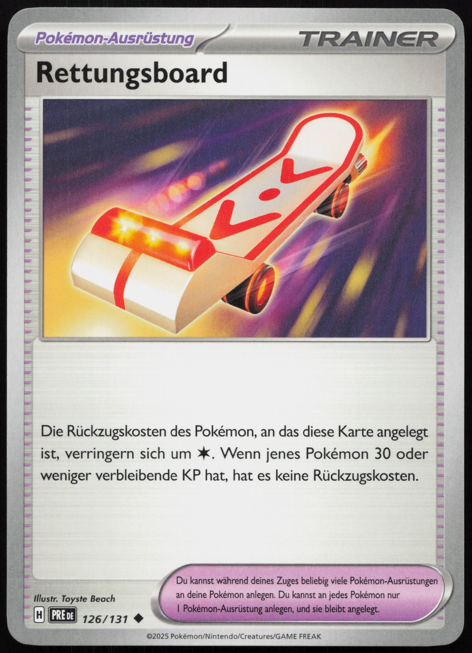 Rettungsboard - Front