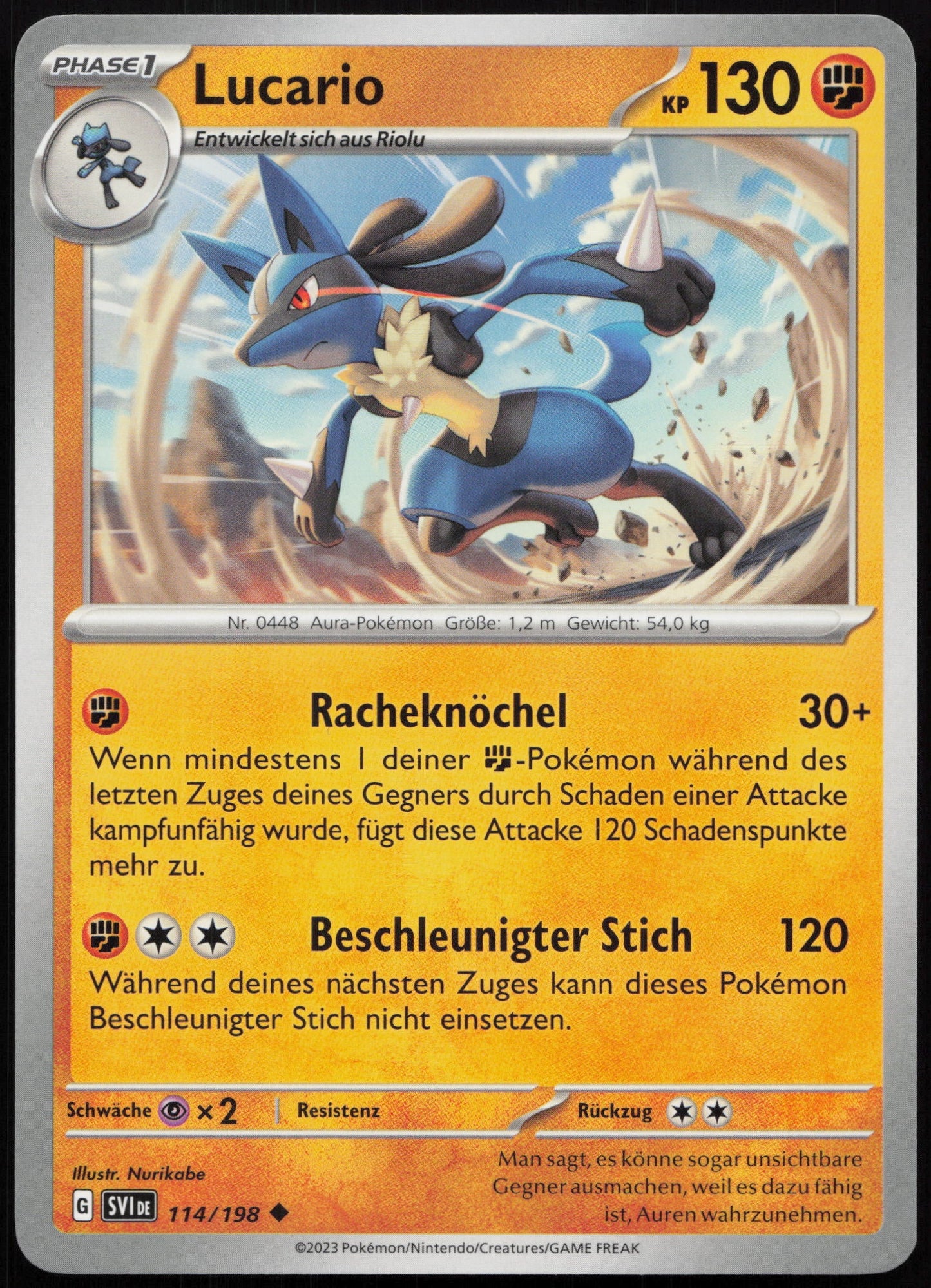 Lucario - Front