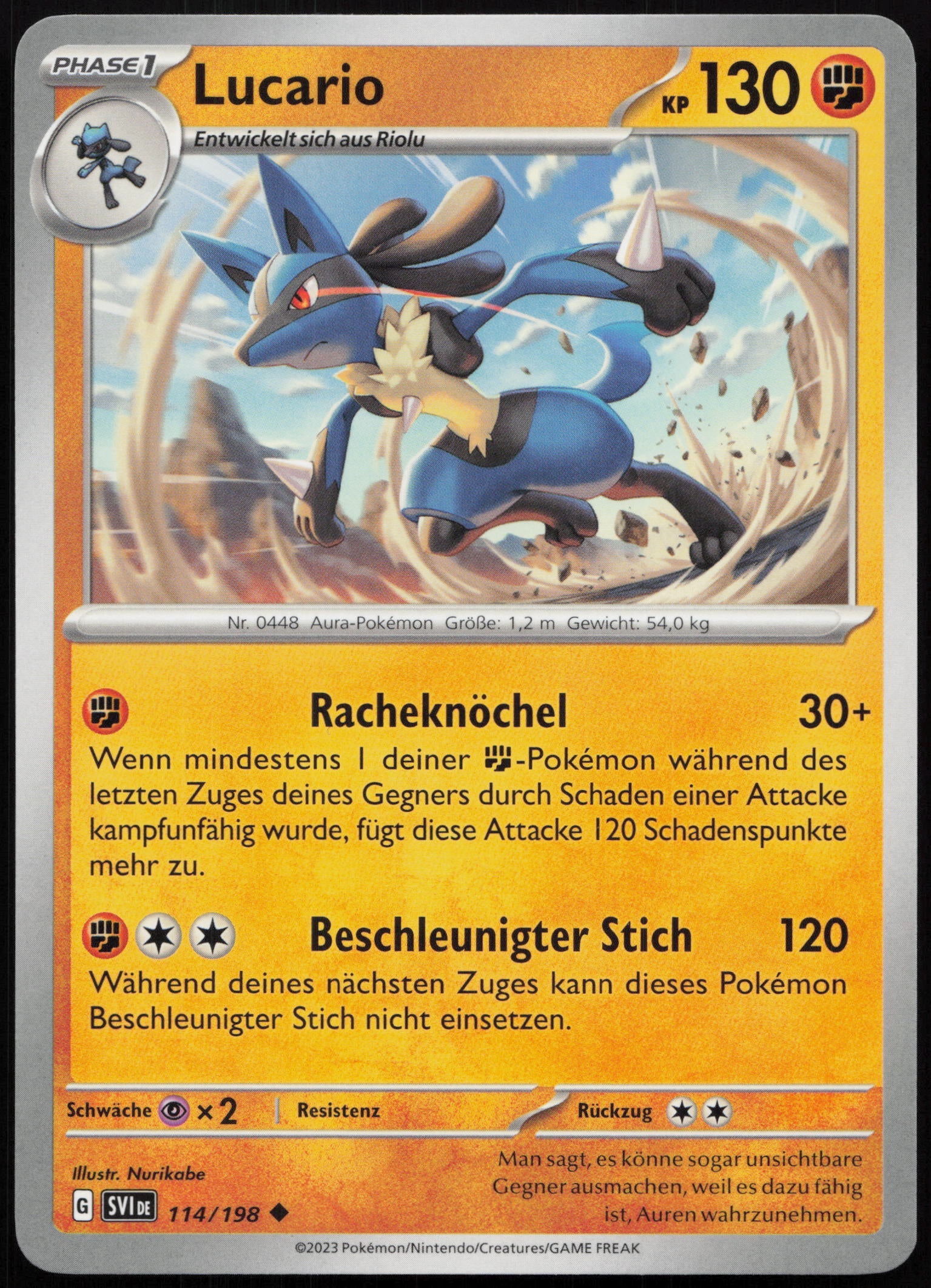Lucario - Front