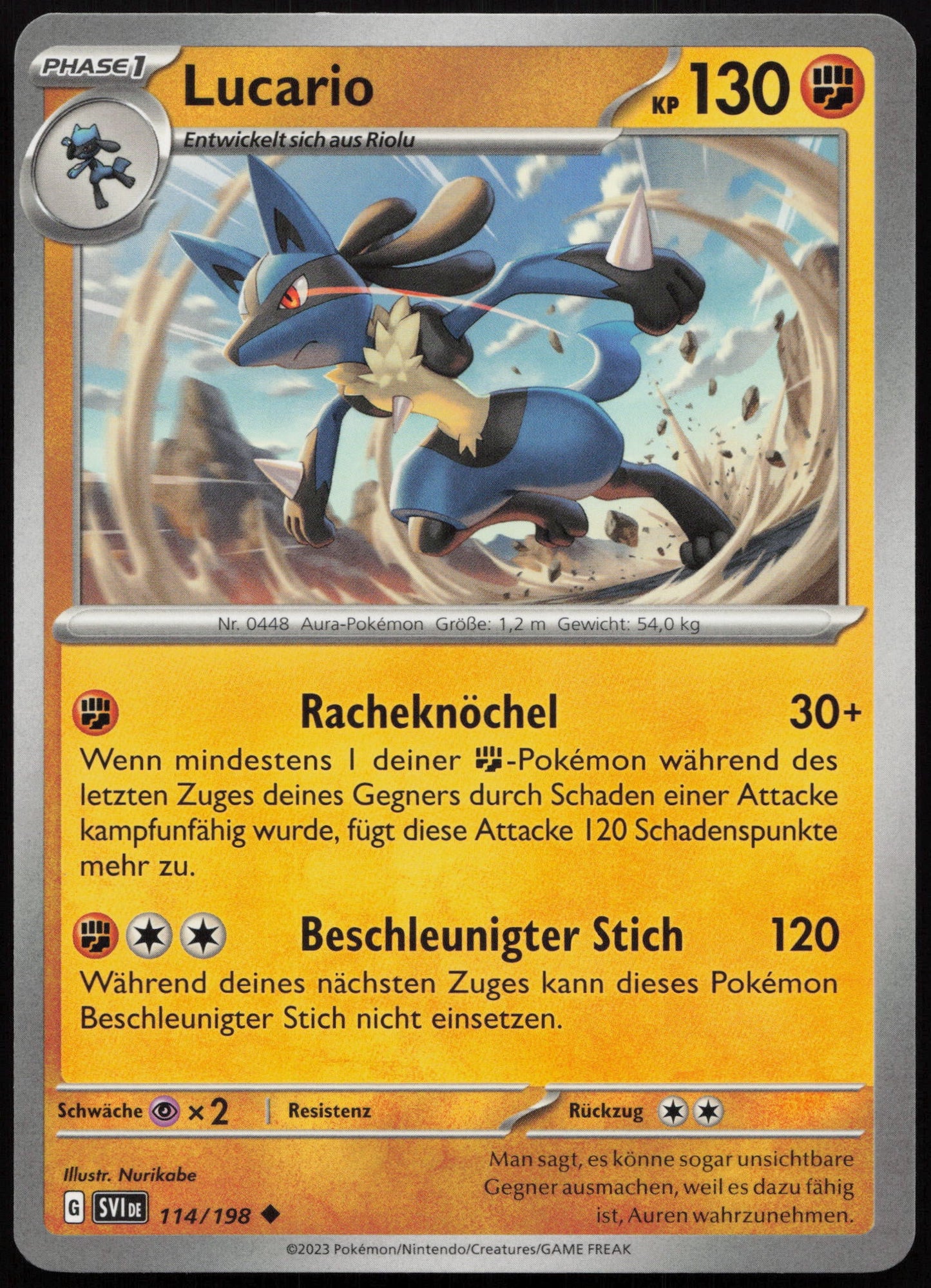 Lucario - Front