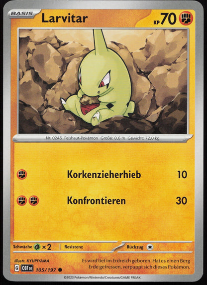 Larvitar - Front