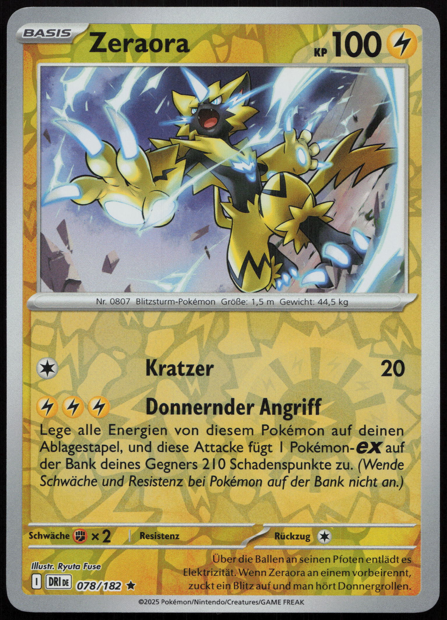 Zeraora - Front