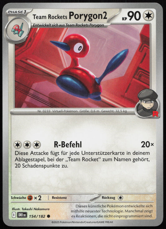 Team Rockets Porygon2 - Front